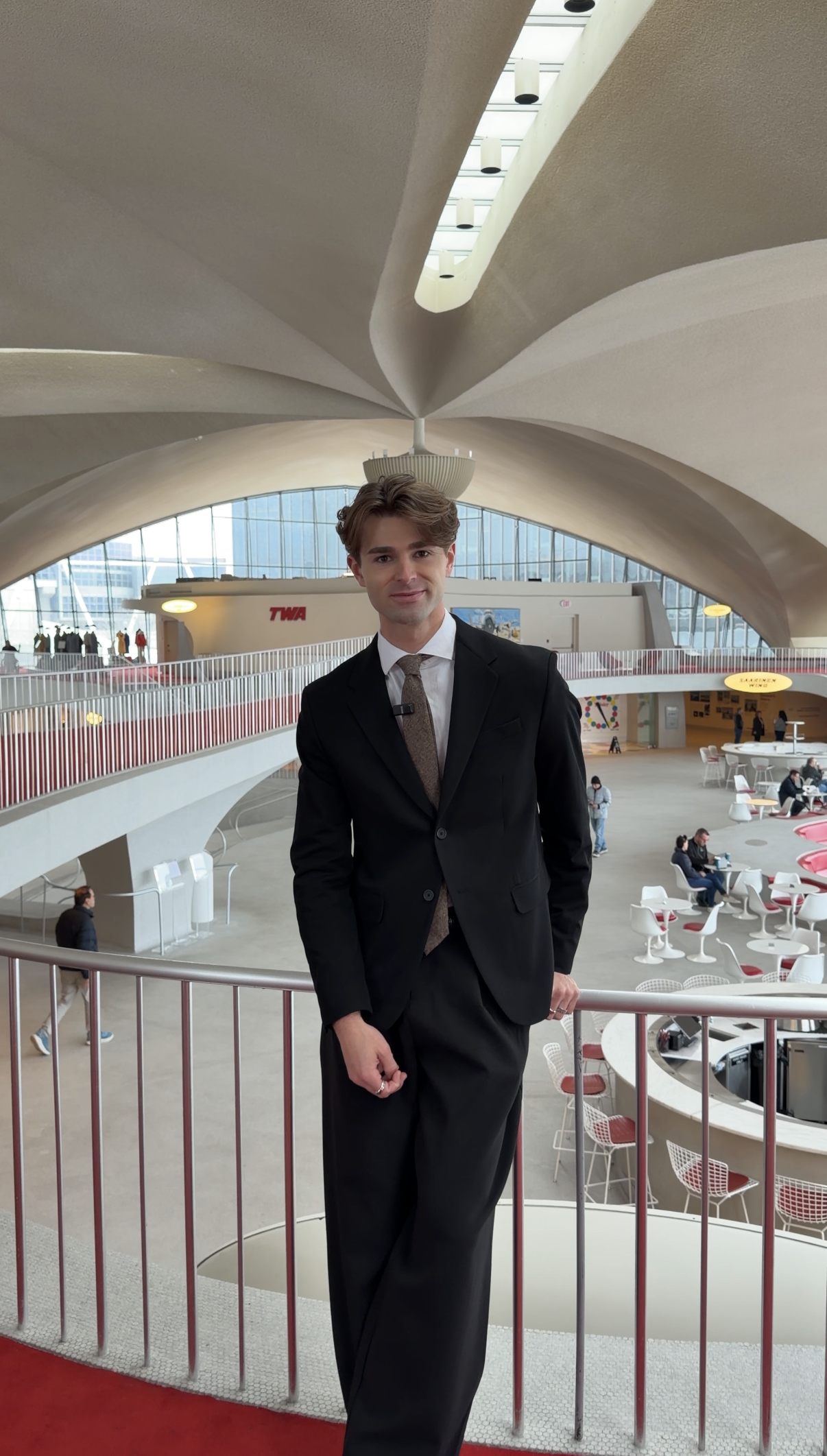 Shawn Fortune at the TWA Hotel